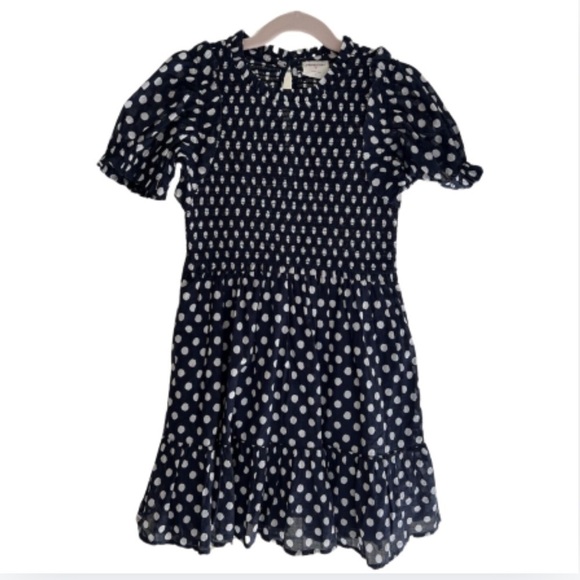 NWOT J. Crew Girls Polka Dot Dress - Picture 1 of 6